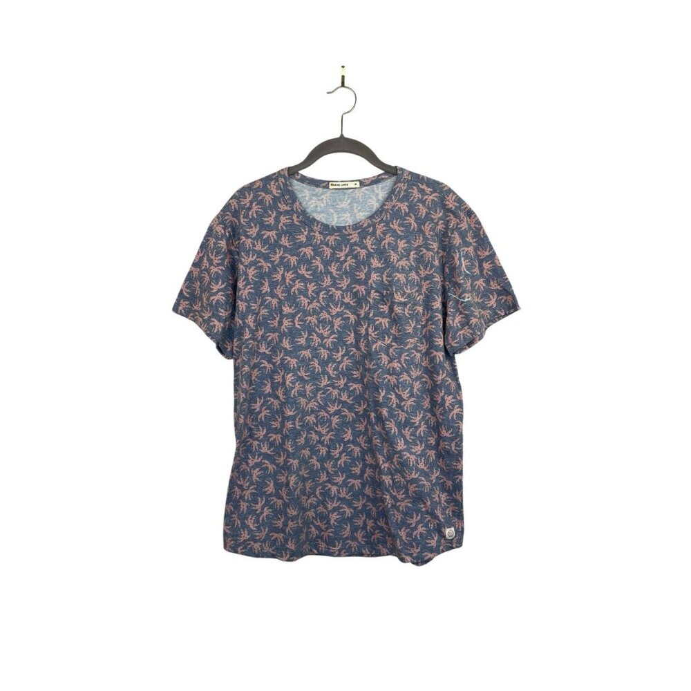 Marine Layer Short Sleeve Shirt NWOT Palm Trees Size Medium